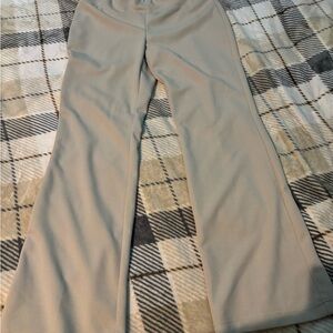Women's Tan Straight Flowy Leg Pants